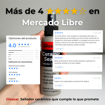 Sellador Cerámico de Vehículos | Protección, Color y Brillo Intenso